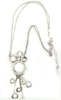 Necklace Nuovegioie Woman in Silver Zirconia CO11153 - CO11153